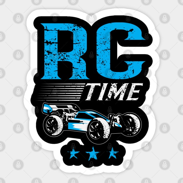 RC Cars Racing RC Time Radio Controlled RC Car Sticker by pho702